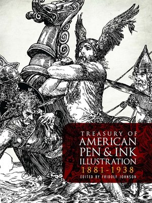cover image of Treasury of American Pen & Ink Illustration 1881-1938
